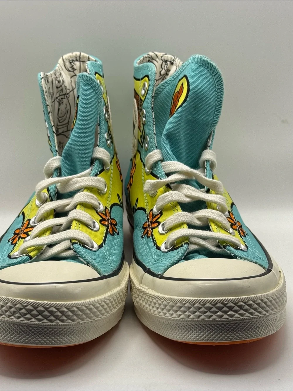 Converse Mens Sz. 7 Chuck Taylor All Star High Top Sneakers - Scooby-Doo Rare